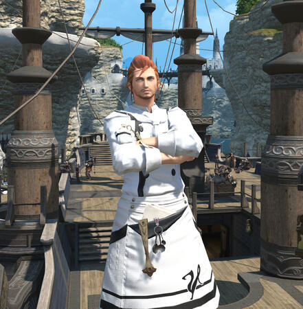 Chef Medwyn Banks (Brother, twin of Islwyn)